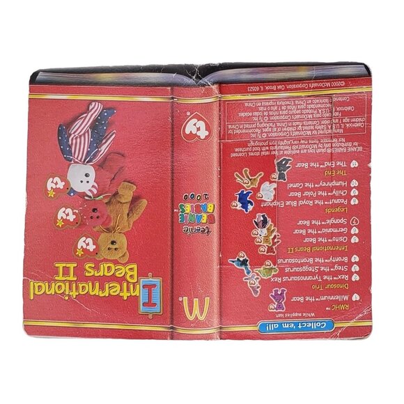 Ty Beanie Baby McDonald's Spangle‎ The Bear In Box 2000 International Bears Rare - Picture 2 of 5